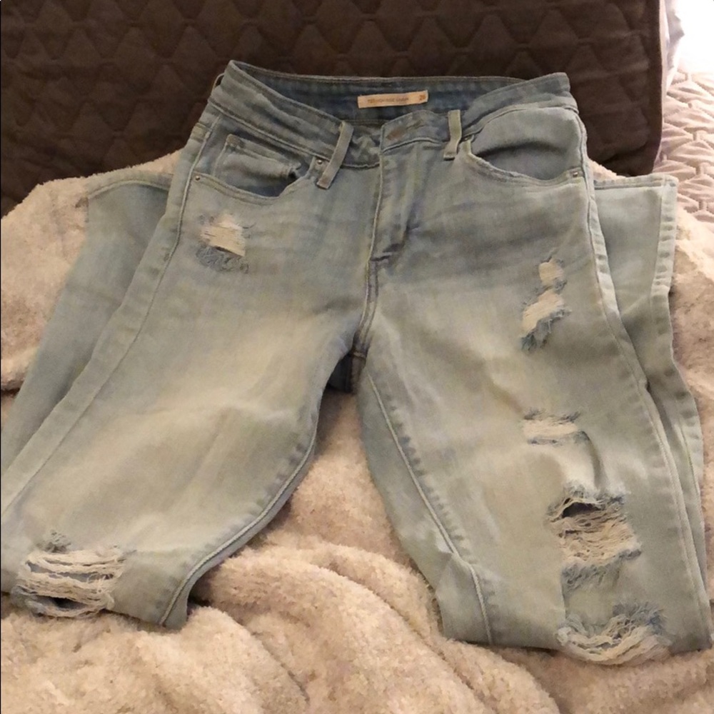 Levi’s 721 High Rise Skinny Jeans